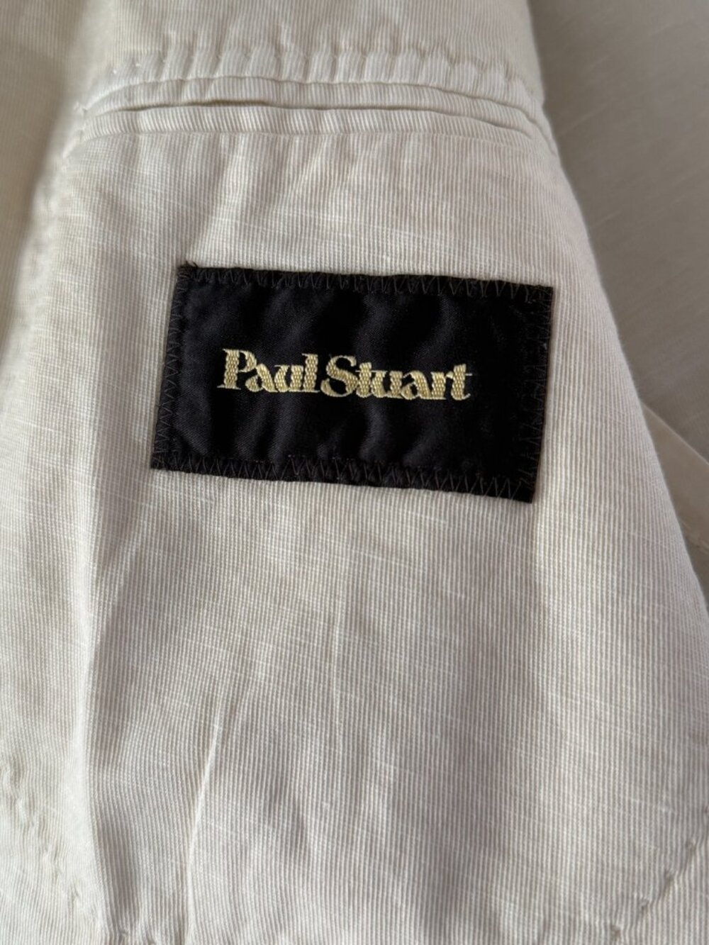 Paul Stuart Double‑Breasted Blazer (Men’s Medium, Measured) - Picture 6 of 12